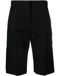 Givenchy - Tailored Wool Shorts - Women's - Wool/cotton - Lyst