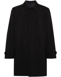 Brioni - Single Breasted Short Coat - Men's - Cotton/polyester/lambskin - Lyst