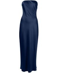 Reformation - Nevaeh Satin Midi Dress - Women's - Viscose/naiatm Cellulosic Fiber/polyester - Lyst