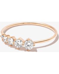 Womens Jewellery Rings Adina Reyter 14k Baguette Horseshoe Signet Ring in Yellow Save 5% 