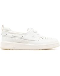 Amiri - Perforated Leather Boat Shoes - Men's - Rubber/polyester/calf Leather - Lyst