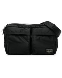 Porter-Yoshida and Co - Logo Patch Shoulder Bag - Unisex - Fabric - Lyst