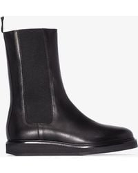 LEGRES - Leather Chelsea Boots - Lyst