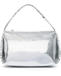 Alexander Wang Sequin-embellished Mini Bags - White