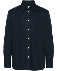 Bottega Veneta - Compact Button-up Cotton Shirt - Lyst