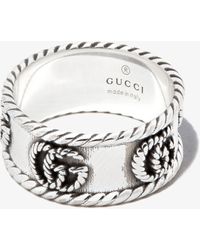 Gucci - GG Marmont Detail Ring - Lyst
