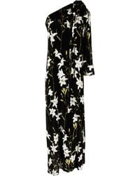 BERNADETTE - Nel Floral-print One-shoulder Maxi Dress - Women's - Viscose/silk - Lyst