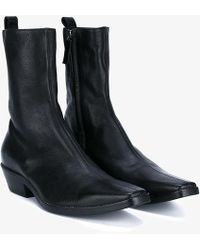 haider ackermann boots mens