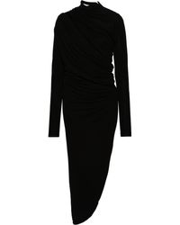 Christopher Esber - Draped Cut-out Dress - Women's - Leather/viscose - Lyst