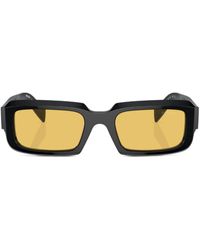Prada - Rectangle-frame Sunglasses - Lyst