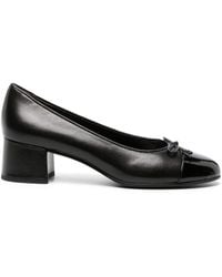 Tory Burch - Bow Leather Pumps - Lyst
