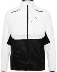 On Shoes - White Weather Lightweight Running Jacket - Men's - Recycled Polyamide/spandex/elastane/recycled Polyester - Lyst