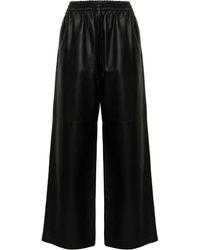 Wardrobe NYC - Wide-leg Leather Trousers - Lyst