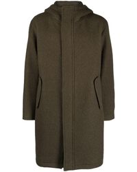AURALEE - Hooded Wool Coat - Men's - Alpaca/cupro/wool - Lyst