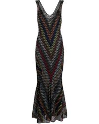 Missoni - Zigzag Crochet-knit Maxi Dress - Lyst