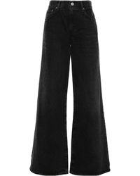 Agolde - Clara Low-rise Flared Jeans - Lyst