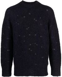 Our Legacy - Needle Drop Distressed Sweater - Men's - Alpaca/mohair/polyamide - Lyst
