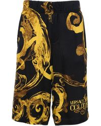 Versace - Watercolour Couture Shorts - Lyst