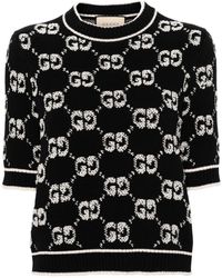 Gucci - Wool Short-sleeve Sweater - Lyst