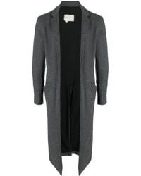 Greg Lauren - Wool Long Cardi-coat - Men's - Rayon/wool - Lyst