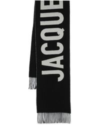 Jacquemus - L`Écharpe Scarf With Jacquard Logo - Lyst