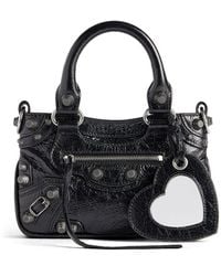 Balenciaga - Neo Cagole Mini Leather Tote Bag - Lyst