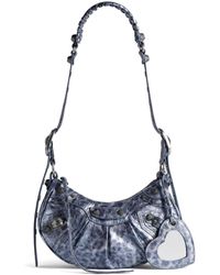 Balenciaga - Blue Le Cagole Xs Shoulder Bag - Lyst