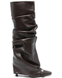 The Attico - 95Mm Juno Boots - Lyst
