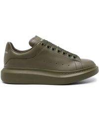 Alexander McQueen - Oversized Leather Sneakers - Men's - Calf Leather/rubber - Lyst