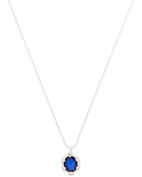 Bleue Burnham - Sterling Nature Knows Best Sapphire Necklace - Lyst
