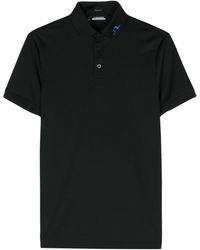 J.Lindeberg - Kv Logo-embroidered Polo Shirt - Men's - Polyester - Lyst