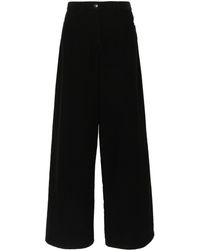The Row - Chan Wide-leg Trousers - Women's - Cotton/polyester - Lyst