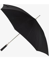 Alexander McQueen Graffiti Logo Umbrella - Black