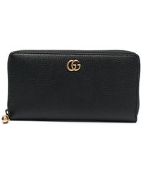 Gucci - GG Marmont Leather Zip-around Wallet - Lyst