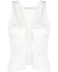 Christopher Esber - Twist Cut-out Tank Top - Women's - Polyester/spandex/elastane - Lyst