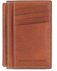 Brunello Cucinelli - Card Holder With Logo - Lyst