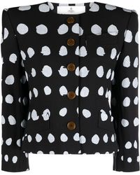 Vivienne Westwood - Iman Polka Dot-print Jacket - Lyst