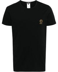 Versace - Logo Organic Cotton T-Shirt - Lyst
