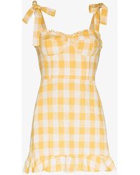 desiree ruffle mini dress