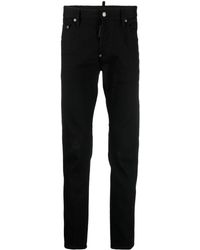 DSquared² - Mid-rise Slim-cut Jeans - Men's - Polyester/spandex/elastane/cotton - Lyst