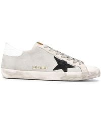 Golden Goose - Super-star Low-top Sneakers - Unisex - Rubber/leather/mesh - Lyst