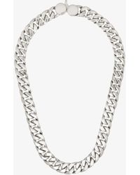 Tom Wood Cuban Curb Chain Link Necklace - Metallic