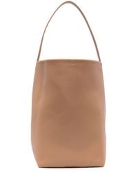The Row - Brown N/s Park Leather Tote Bag - Lyst