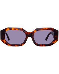 Linda Farrow - X The Attico Blake Cat-eye Sunglasses - Women's - Acetate - Lyst
