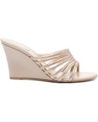Rene Caovilla - 80Mm Crystal-Embellished Sandals - Lyst