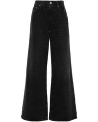 Agolde - Clara Low-Rise Flared Jeans - Lyst