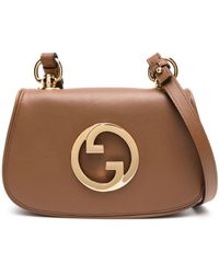 Gucci - Blondie Mini Leather Shoulder Bag - Lyst