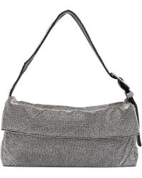Benedetta Bruzziches - Vitty La Grande Shoulder Bag - Women's - Silk Satin/zamak/aluminium/crystal - Lyst