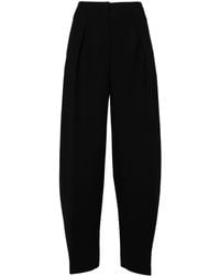Jacquemus - Le Pantalon Ovalo Tapered Trousers - Women's - Spandex/elastane/polyester/cotton - Lyst
