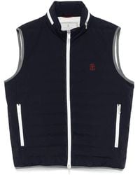 Brunello Cucinelli - Nylon Down Vest - Lyst
